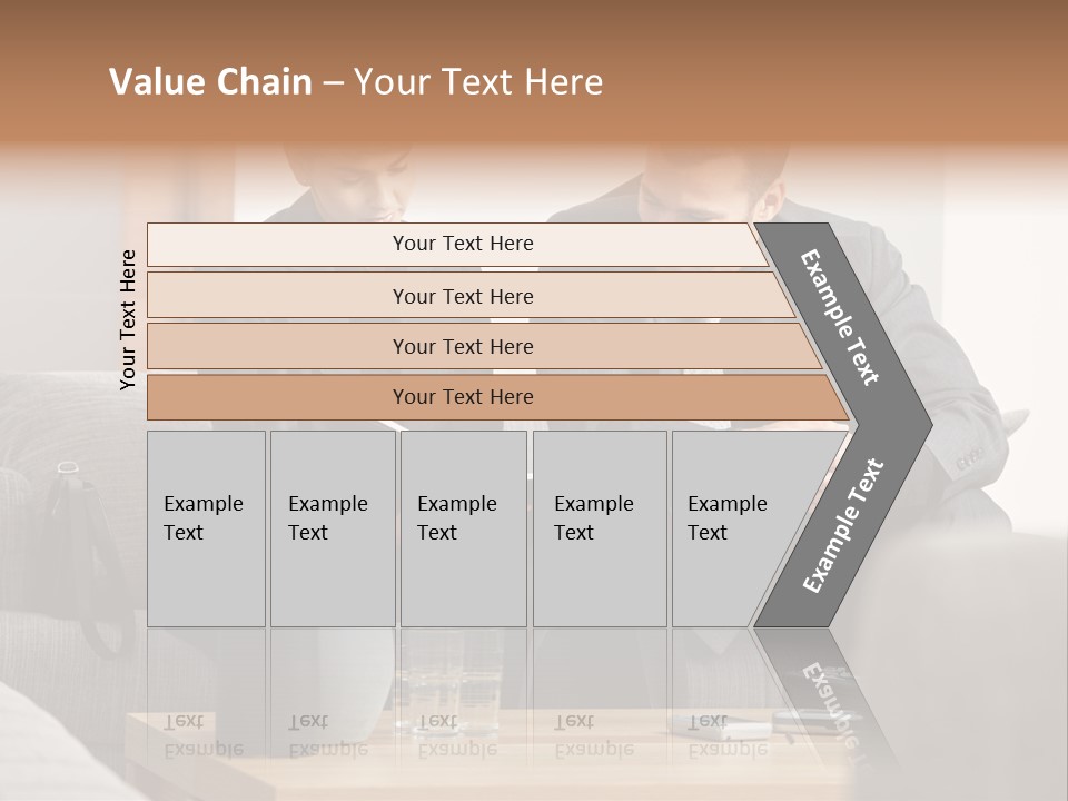 Casual Consultant Office PowerPoint Template