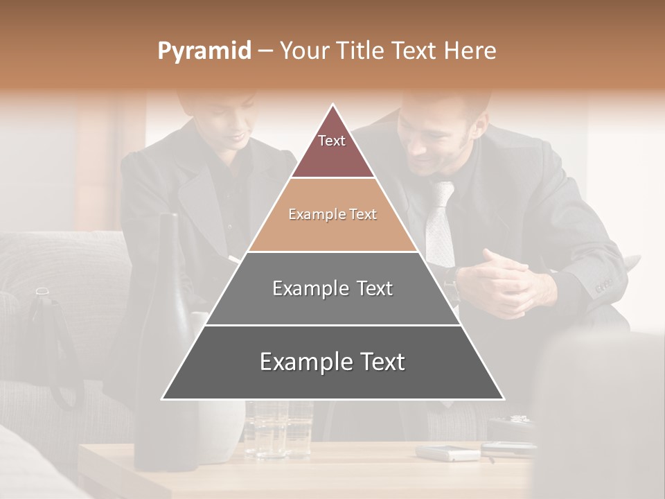 Casual Consultant Office PowerPoint Template