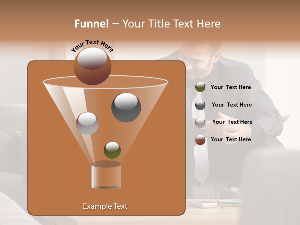 Casual Consultant Office PowerPoint Template