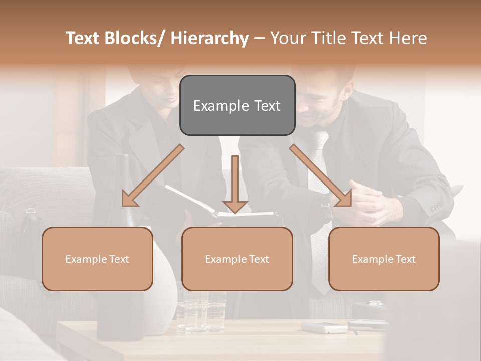 Casual Consultant Office PowerPoint Template