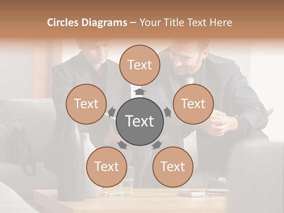 Casual Consultant Office PowerPoint Template