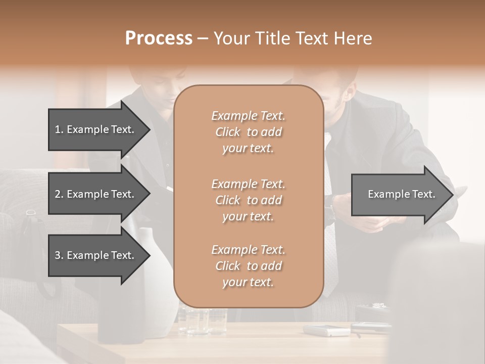 Casual Consultant Office PowerPoint Template