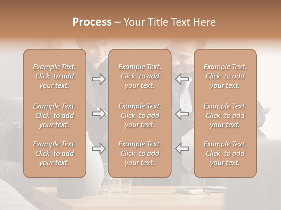Casual Consultant Office PowerPoint Template