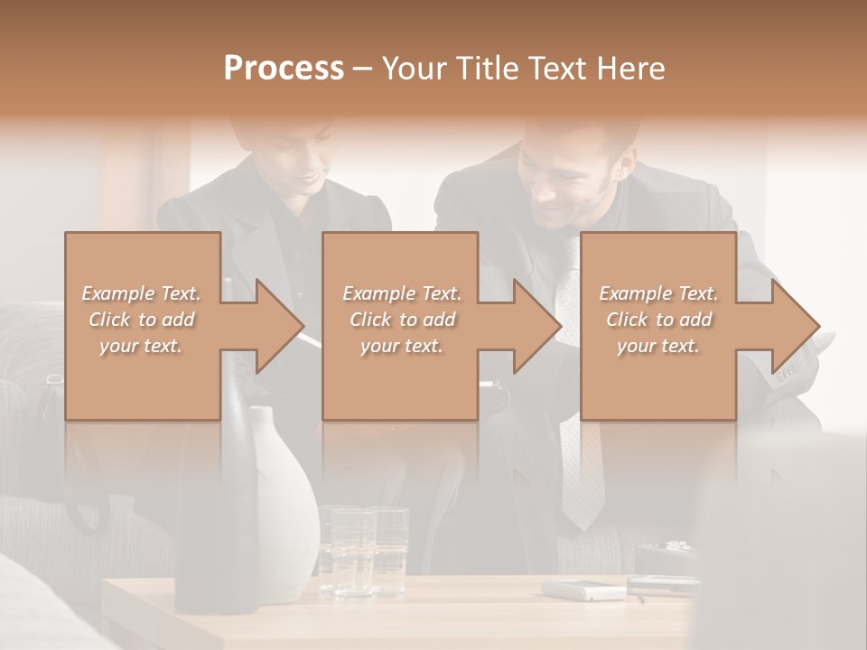 Casual Consultant Office PowerPoint Template