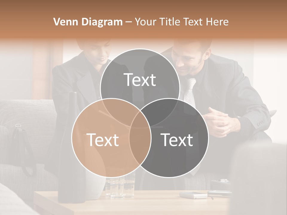 Casual Consultant Office PowerPoint Template