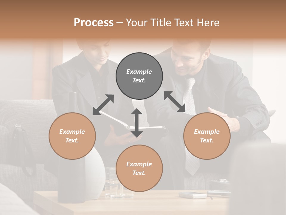 Casual Consultant Office PowerPoint Template