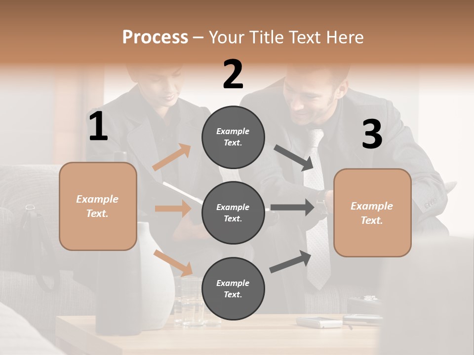 Casual Consultant Office PowerPoint Template