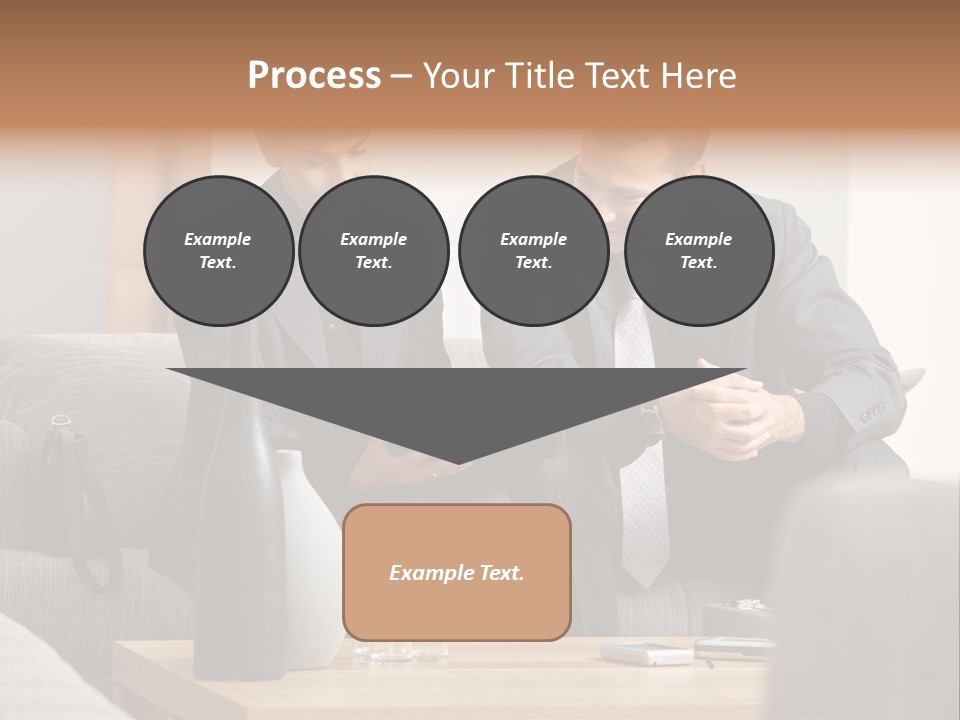 Casual Consultant Office PowerPoint Template