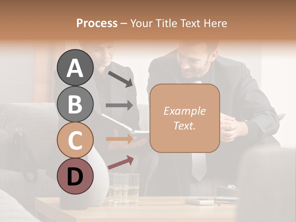 Casual Consultant Office PowerPoint Template
