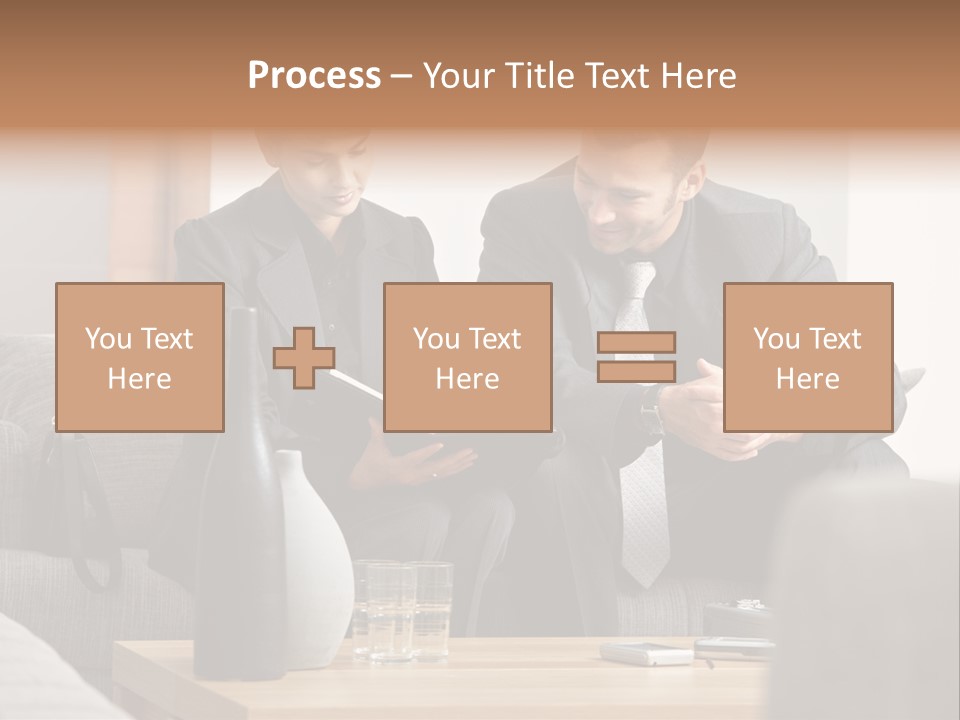 Casual Consultant Office PowerPoint Template