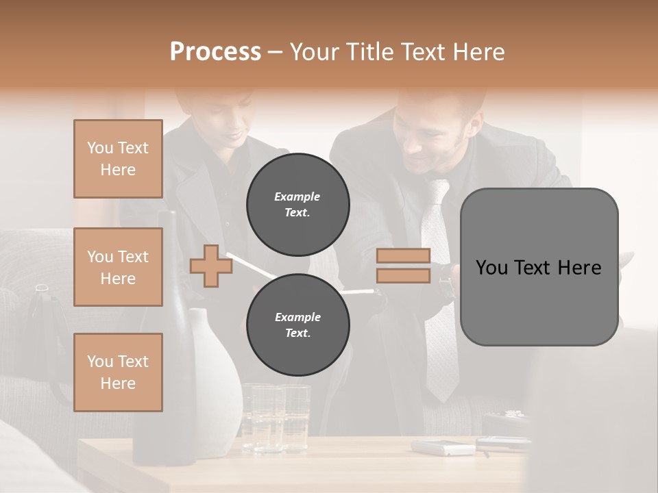 Casual Consultant Office PowerPoint Template