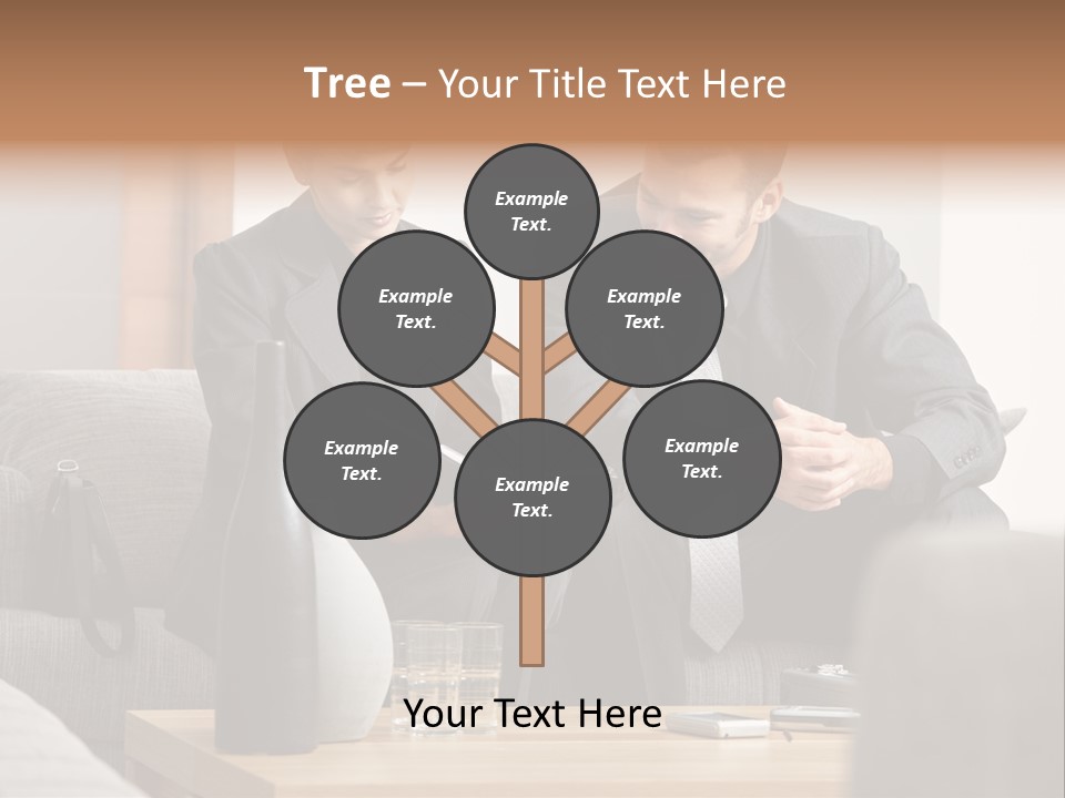 Casual Consultant Office PowerPoint Template