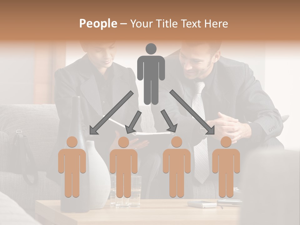 Casual Consultant Office PowerPoint Template