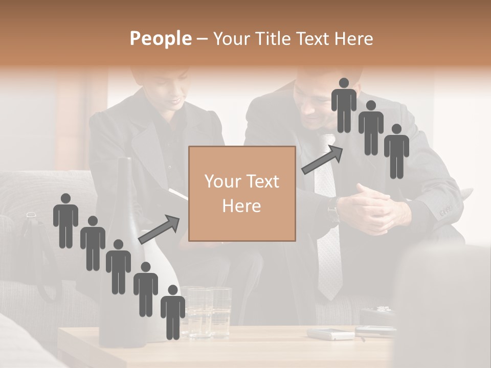 Casual Consultant Office PowerPoint Template