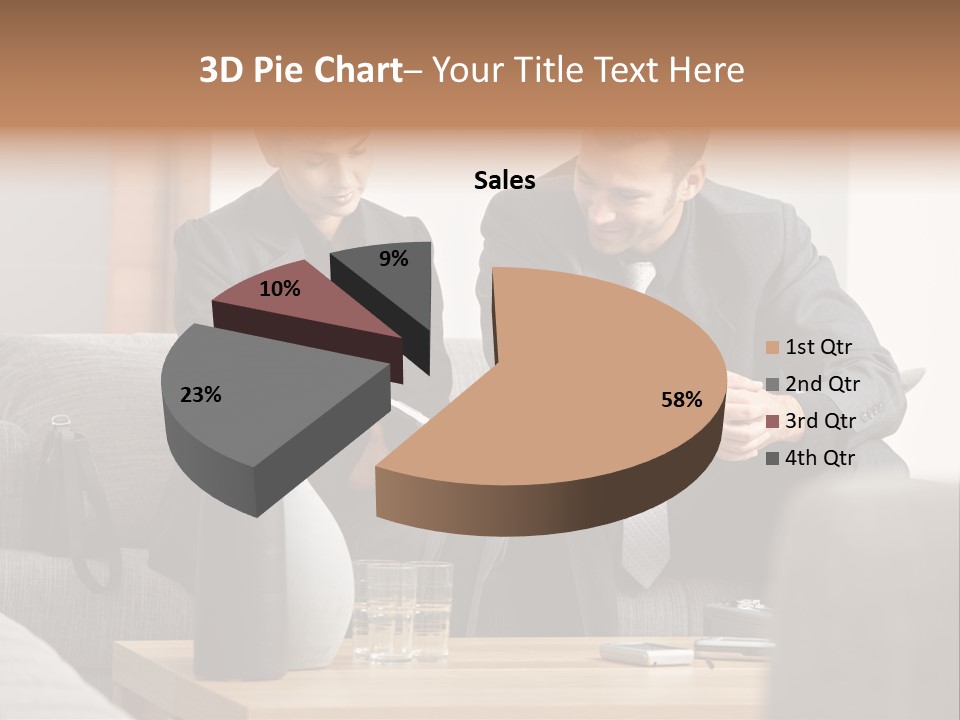 Casual Consultant Office PowerPoint Template