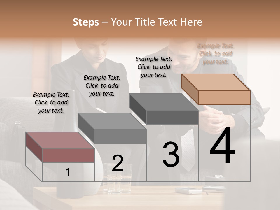 Casual Consultant Office PowerPoint Template