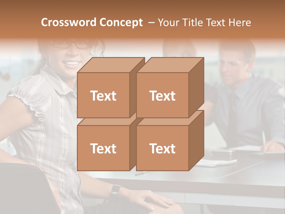 Color Table Career PowerPoint Template