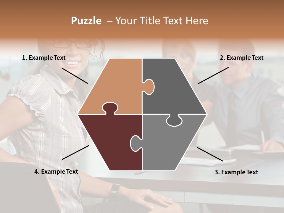 Color Table Career PowerPoint Template