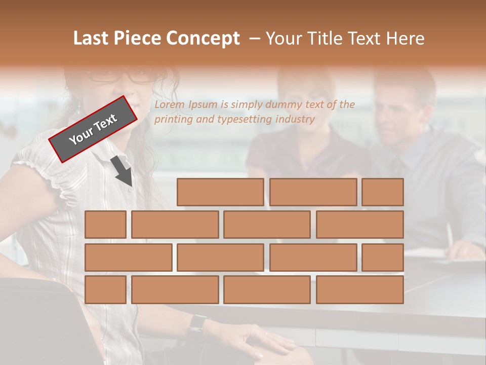 Color Table Career PowerPoint Template