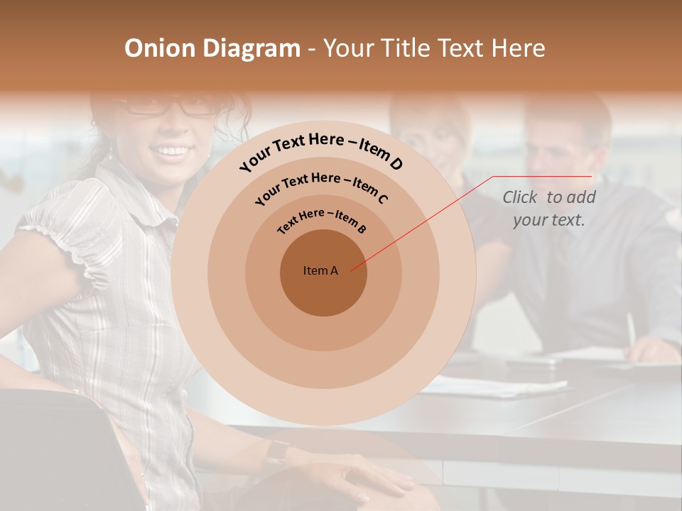 Color Table Career PowerPoint Template