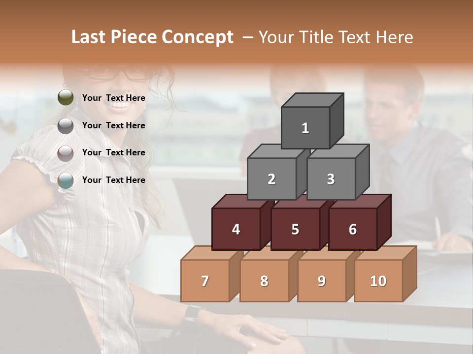 Color Table Career PowerPoint Template
