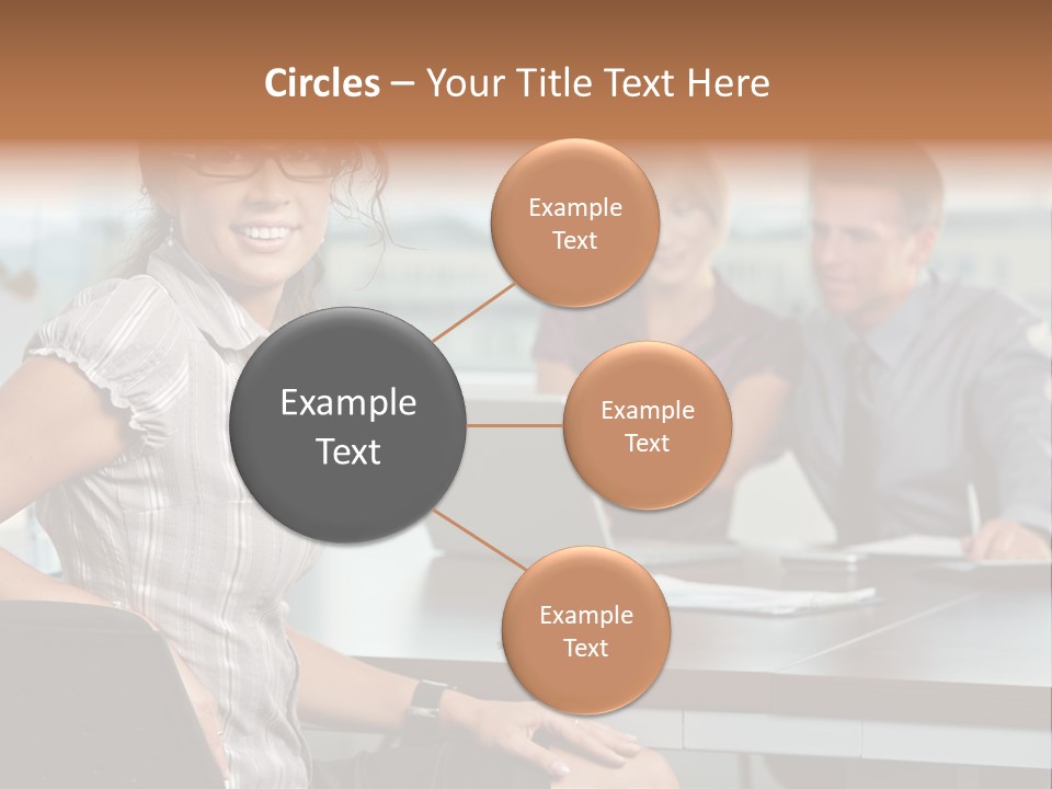 Color Table Career PowerPoint Template