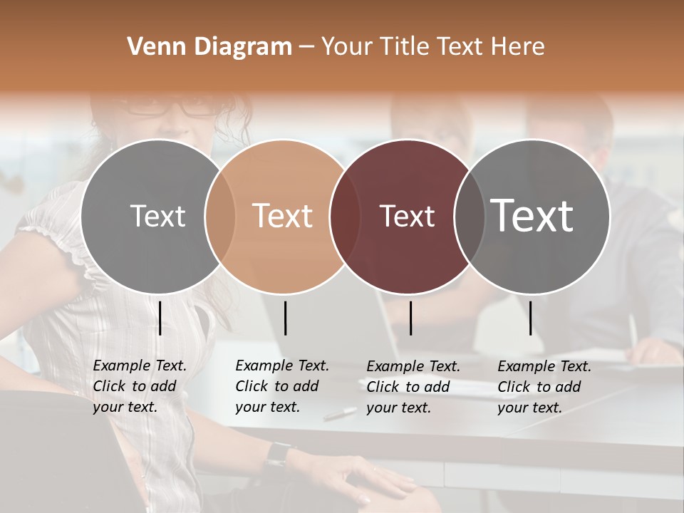 Color Table Career PowerPoint Template