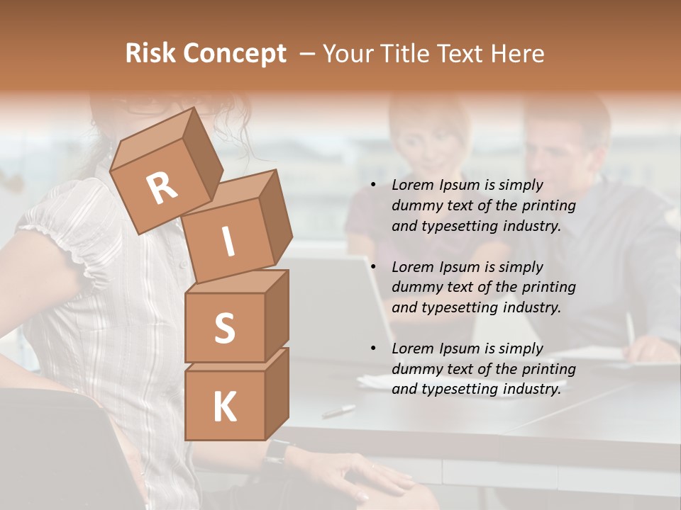 Color Table Career PowerPoint Template