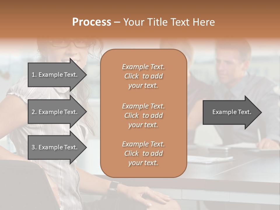 Color Table Career PowerPoint Template
