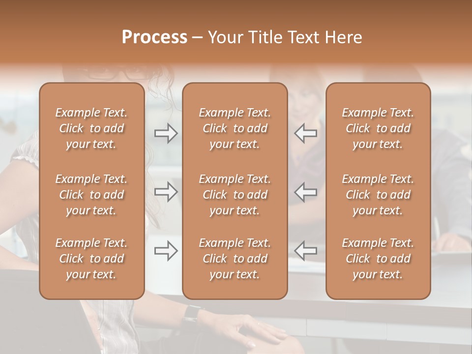 Color Table Career PowerPoint Template