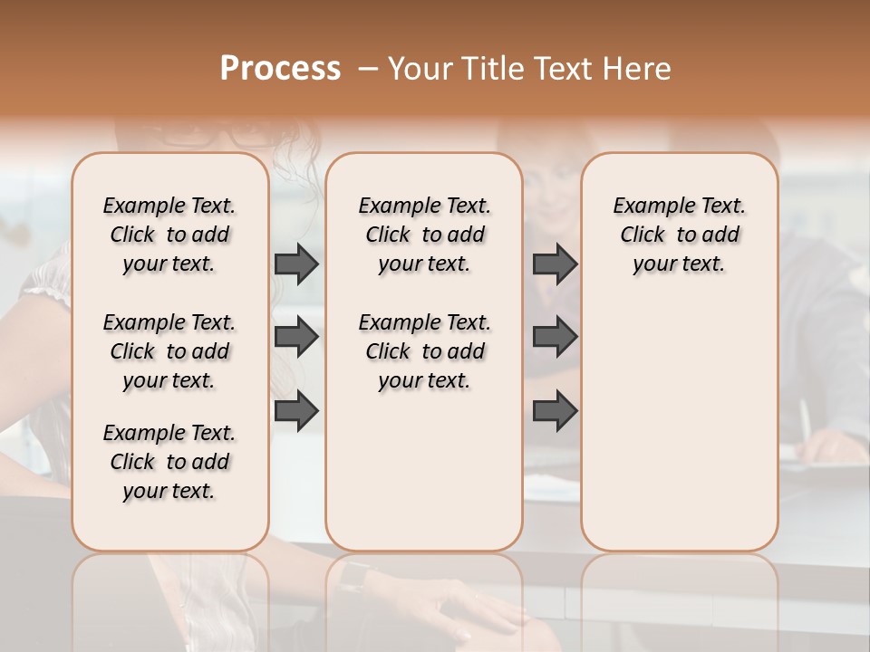 Color Table Career PowerPoint Template