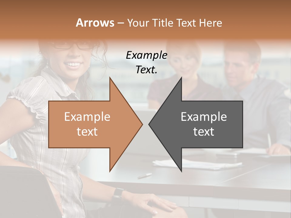 Color Table Career PowerPoint Template