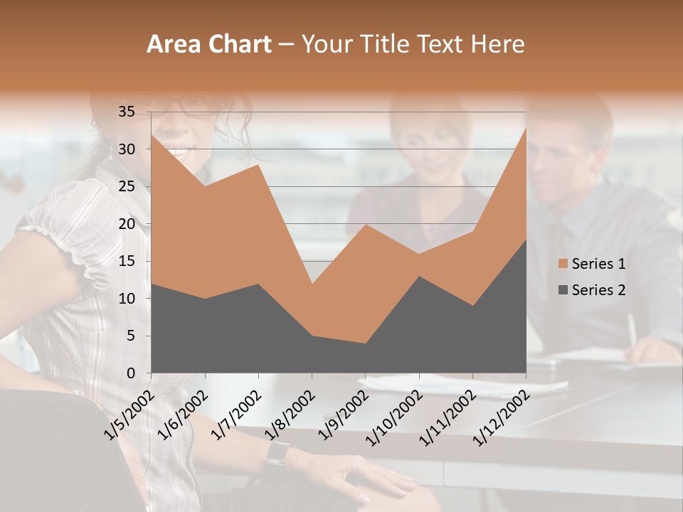 Color Table Career PowerPoint Template