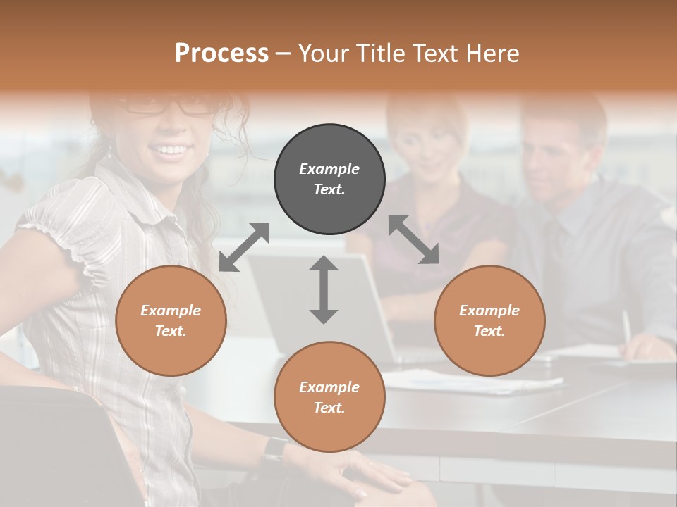 Color Table Career PowerPoint Template