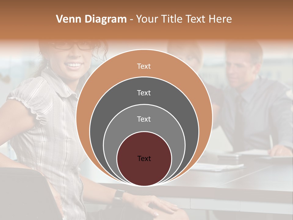 Color Table Career PowerPoint Template