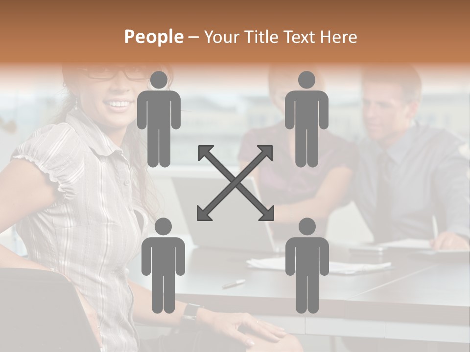 Color Table Career PowerPoint Template