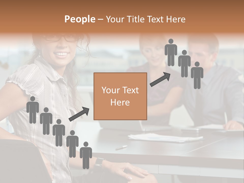 Color Table Career PowerPoint Template