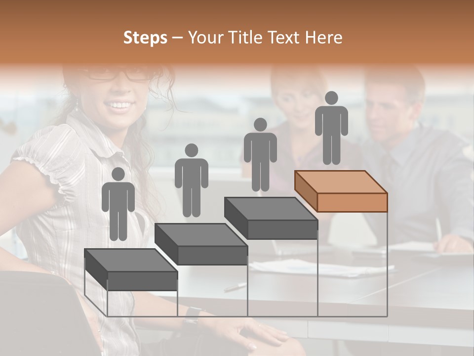 Color Table Career PowerPoint Template