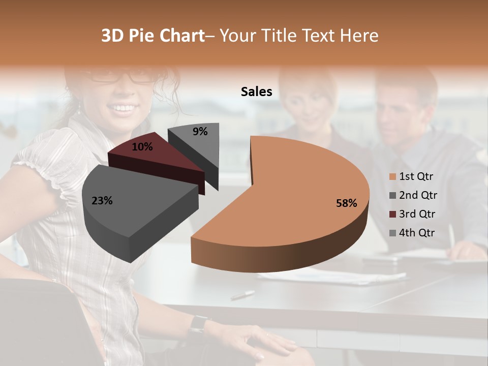 Color Table Career PowerPoint Template