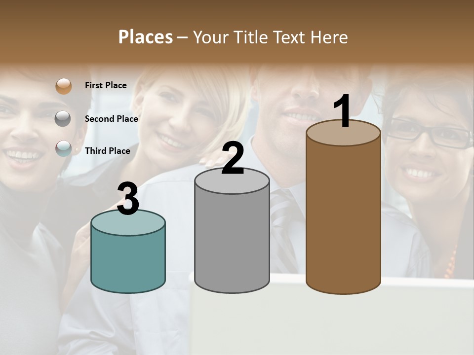 Business Mobility Looking PowerPoint Template