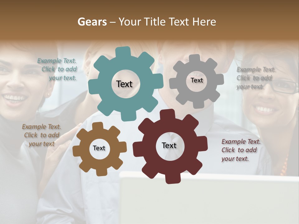 Business Mobility Looking PowerPoint Template