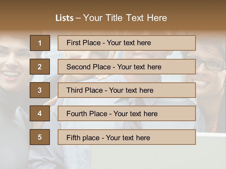Business Mobility Looking PowerPoint Template