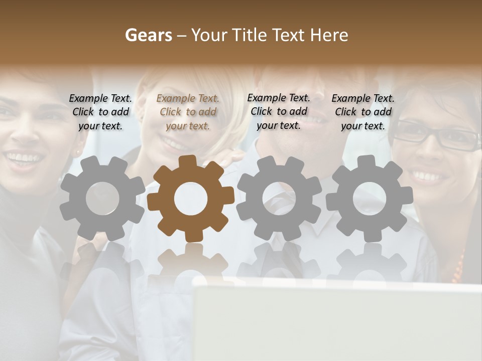 Business Mobility Looking PowerPoint Template