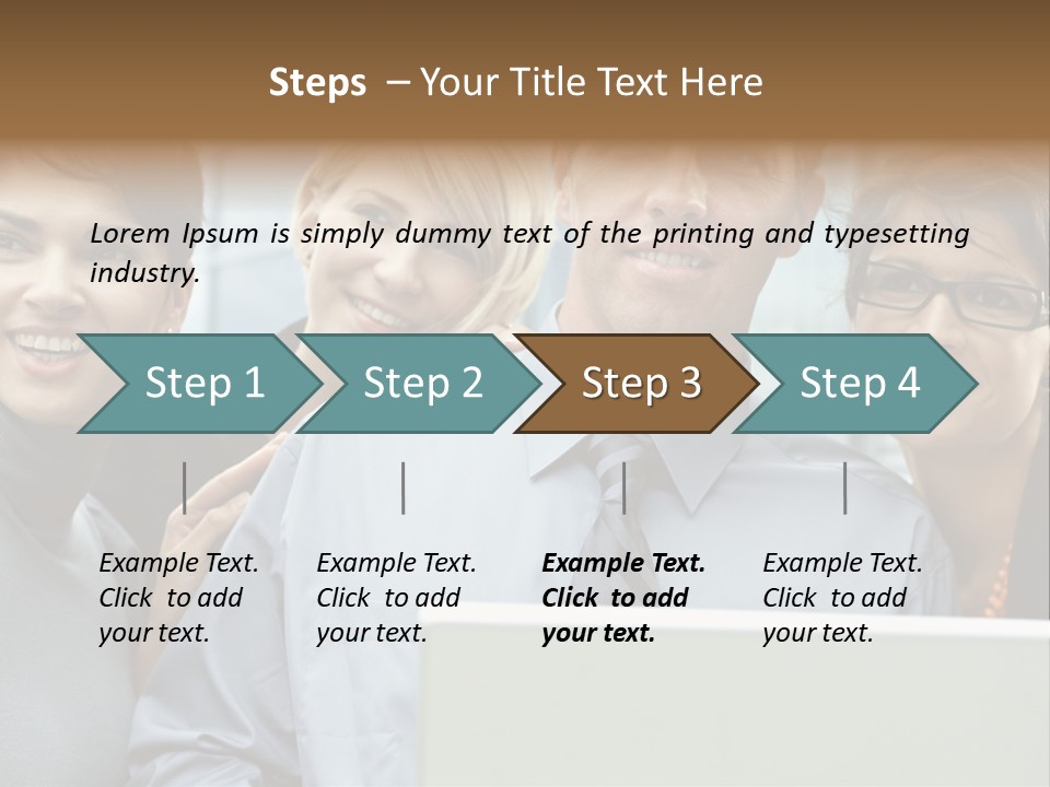 Business Mobility Looking PowerPoint Template