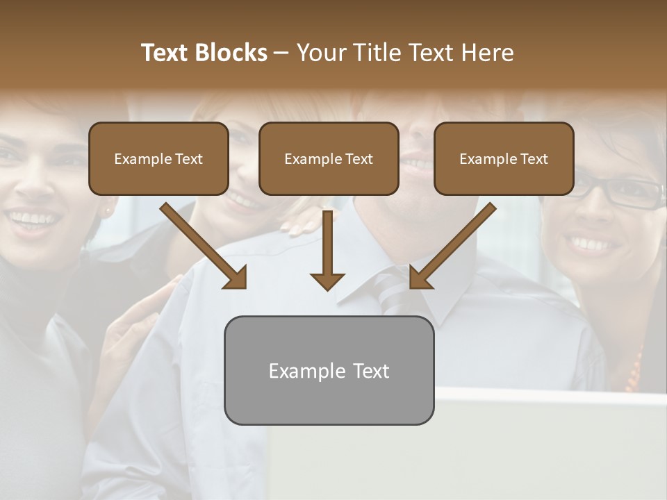 Business Mobility Looking PowerPoint Template