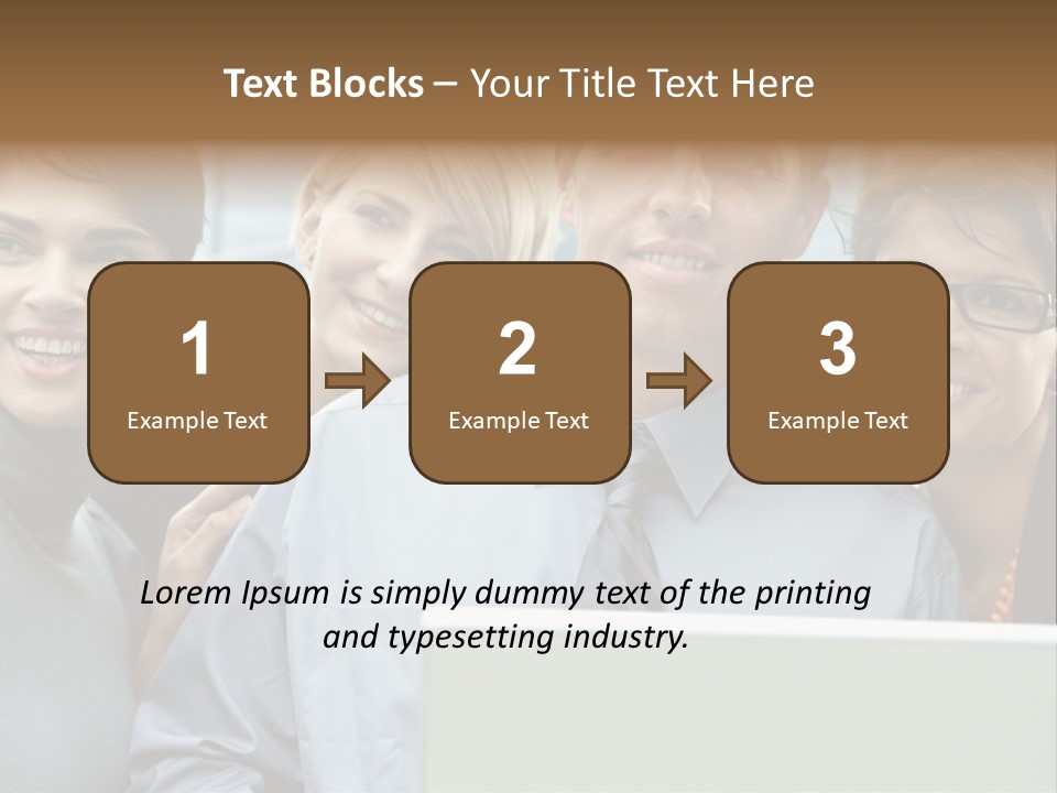 Business Mobility Looking PowerPoint Template