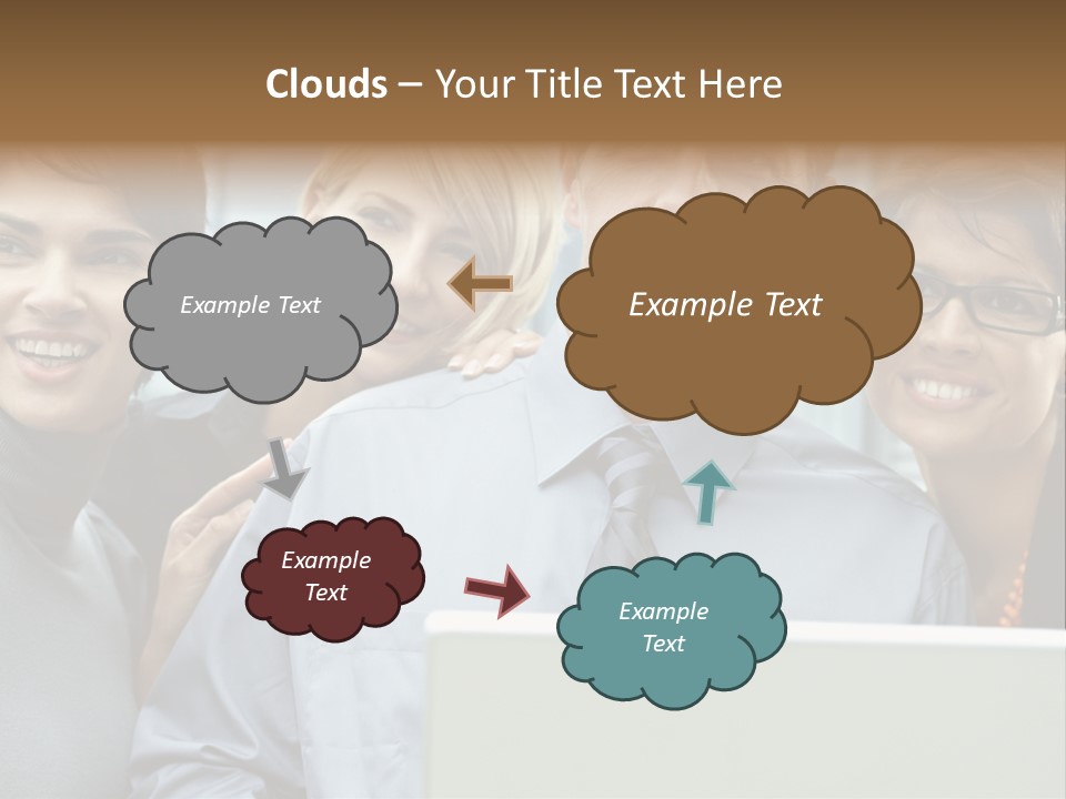 Business Mobility Looking PowerPoint Template