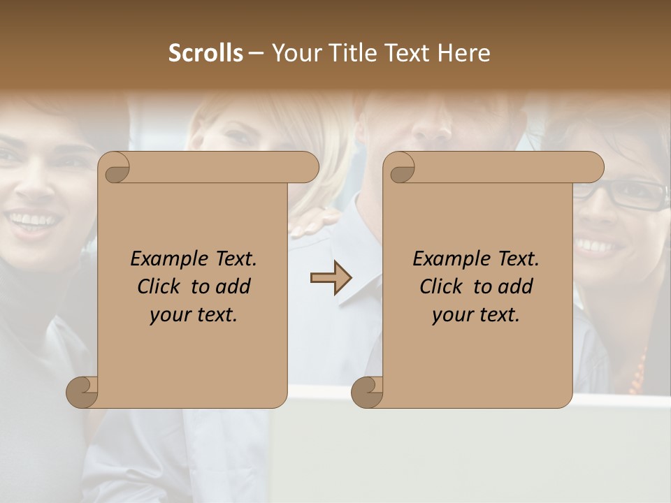 Business Mobility Looking PowerPoint Template