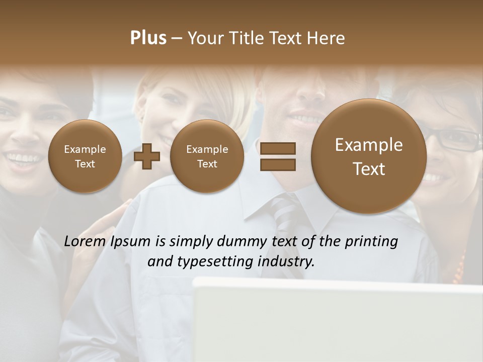Business Mobility Looking PowerPoint Template
