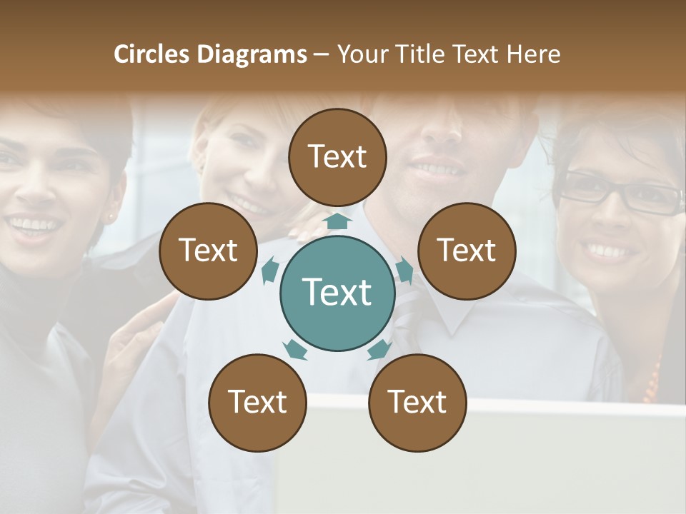 Business Mobility Looking PowerPoint Template